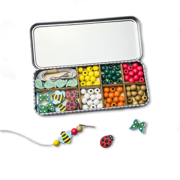 Bracelet Making Beading Tin Minibeasts Reverie Craft