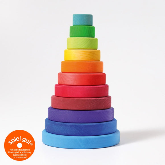 Grimms Rainbow Conical Tower Toys & Games
