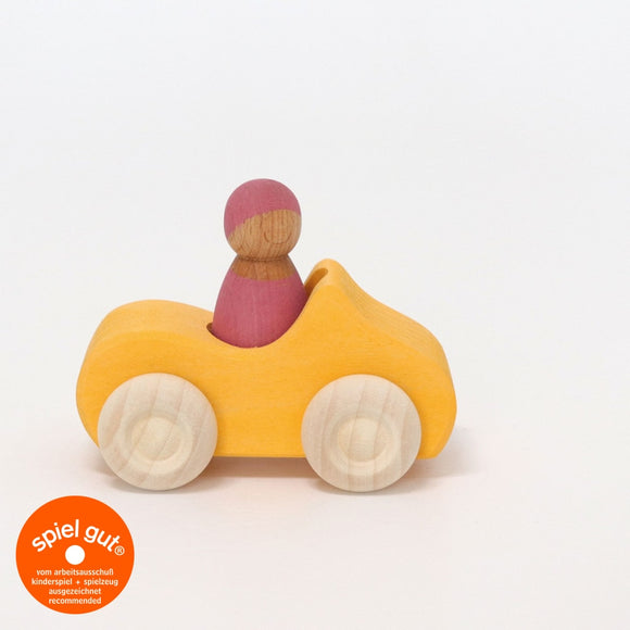 Grimms Small Convertible - Yellow Toys & Games