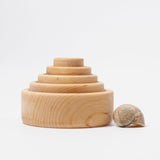 Grimms Stacking Bowls - Natural Toys & Games