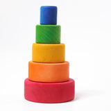 Grimms Stacking Bowls - Red Toys & Games