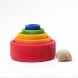 Grimms Stacking Bowls - Red Toys & Games