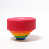 Grimms Stacking Bowls - Red Toys & Games