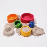 Grimms Stacking Bowls - Red Toys & Games