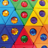 Bauspiel Large Triangles with Gemstone