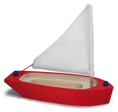 Gluckskafer Sailing Boat - Red