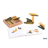 Kapla Book and Colours Set