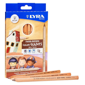 LYRA Colour Giants® Skin Tones Coloured Pencil (12 Colours)