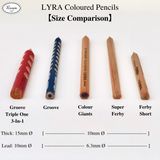 LYRA Groove Coloured Pencil (10 Colours)