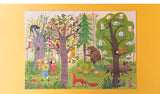 Day and Night In the Forest Reversible Puzzle (50 pieces)