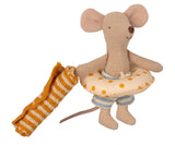 Maileg Little Brother Mouse - Beach Mouse in Cabin