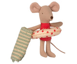 Maileg Little Sister Mouse - Beach Mouse in Cabin