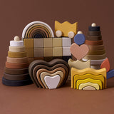 Skin Tone Heart Arch Stacker