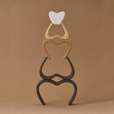 Skin Tone Heart Arch Stacker
