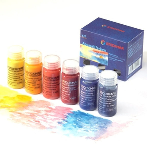 Stockmar Aquarelle Watercolour Set Basic Assortment (6 x 20ml)