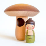 Mushroom with Acorn Boy