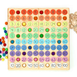 Hundred Board With Wool Balls