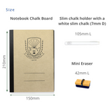 Kitpas Notebook Chalkboard Set