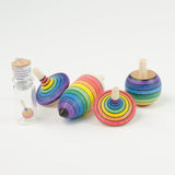 Mader Spinning Top Learning Set - Rainbow