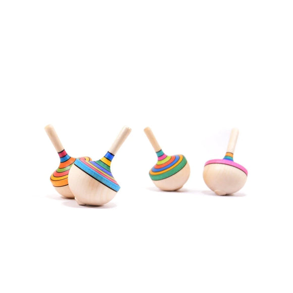 Mader Traditional Spinning Top (Traditional / Pastel / Stripe)