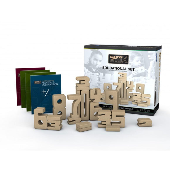 SumBlox Building Blocks Educational Set (100 Pieces)
